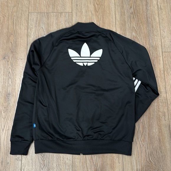 Adidas WARM-UP SLIM 3-STRIPES TRACK JACKET - Picture 3 of 6